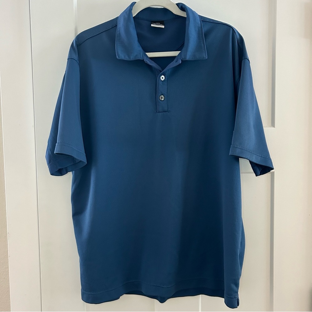 Nike Sphere Dry Blue Polo Shirt‎ Size XL